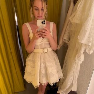 Zimmermann high tide mini dress
